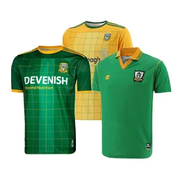 Meath GAA 3 Stripe Home/Hurling Away/Retro Jersey Customize