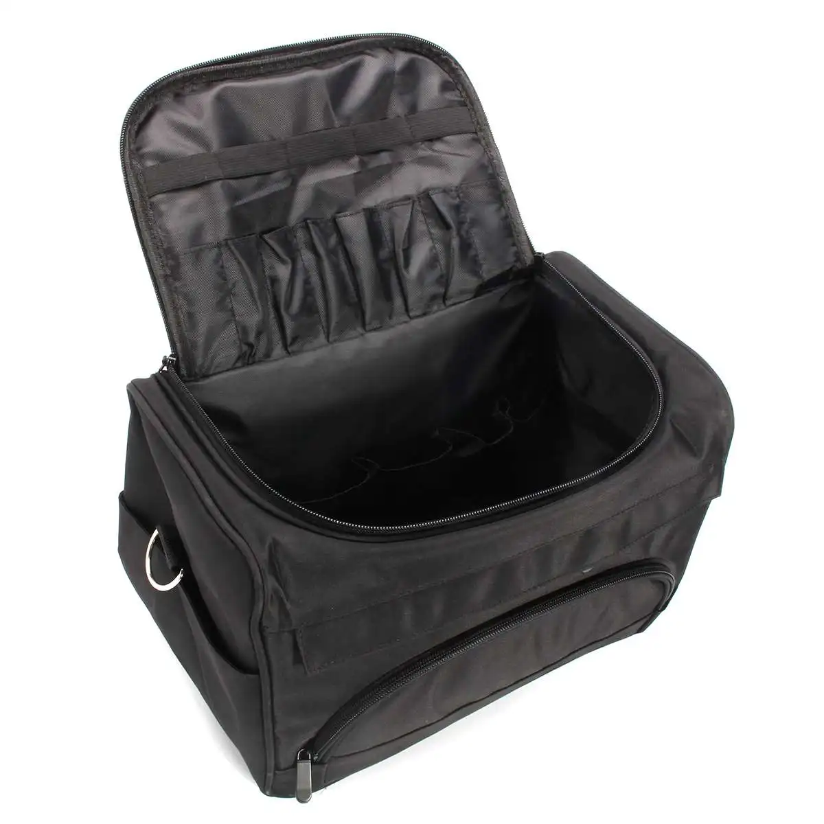 Kotak Organizer profesional tas Clapboard multilapis kualitas tinggi tas penyimpanan kapasitas besar koper