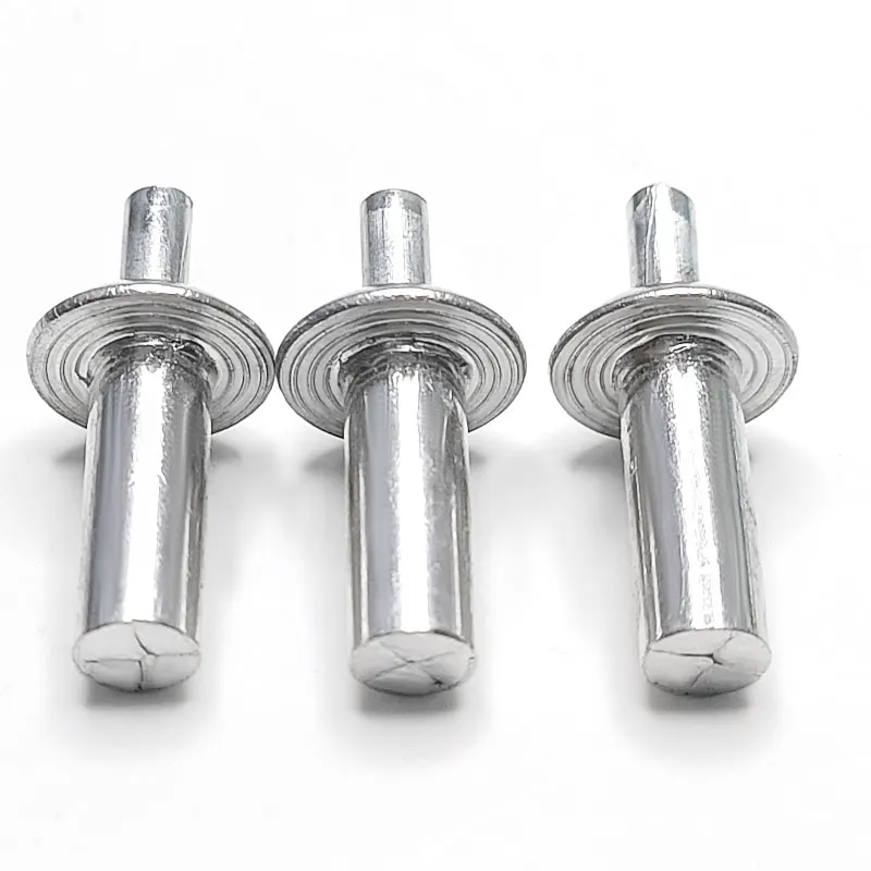 

M6.4*50 Aluminum-Steel Impact Half Round Head Percussion Rivet American Expansion Nails Home Decoration Tools Security-Protect