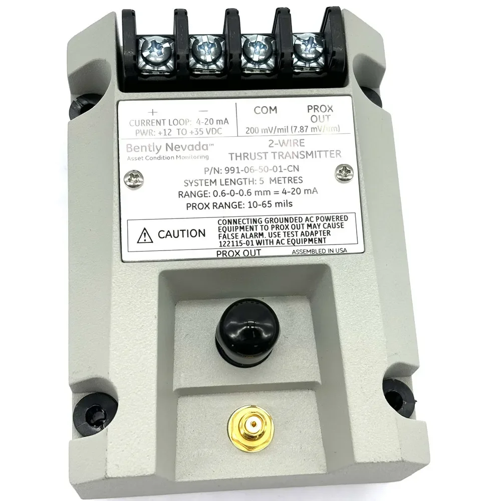 KH900 Eddy Current Proximity Sensor Preprocessor 3-Wire Vibration Displacement Thrust Sensor Module