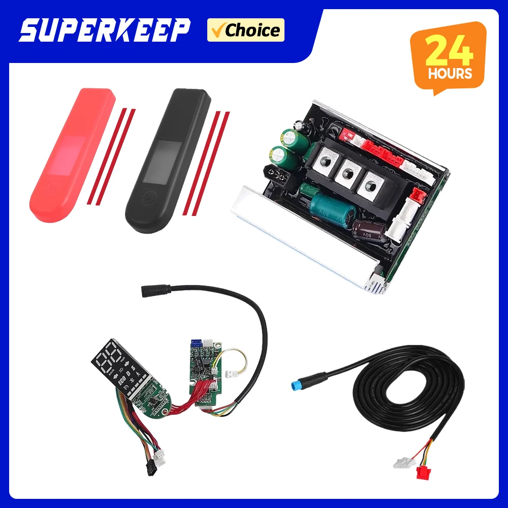 Für Max G2 Controller Dashboard Verbindungskabel Silikon-Displayabdeckung für Ninebot MAX G2 Elektroroller Kickscooter Ersatzteile
