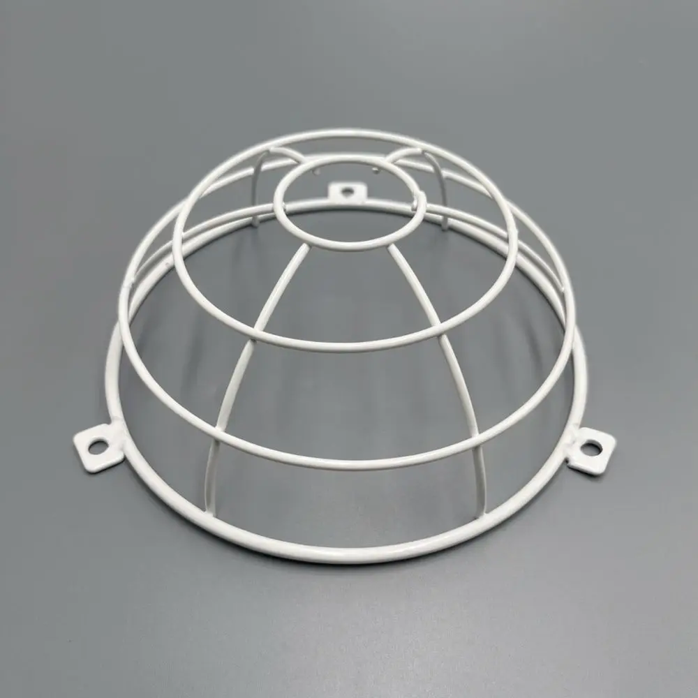 Protective Mesh Cage For Explosion Proof Lamp Smoke Detector Sturdy Iron Shield Anti Collision Guard Net Hardware