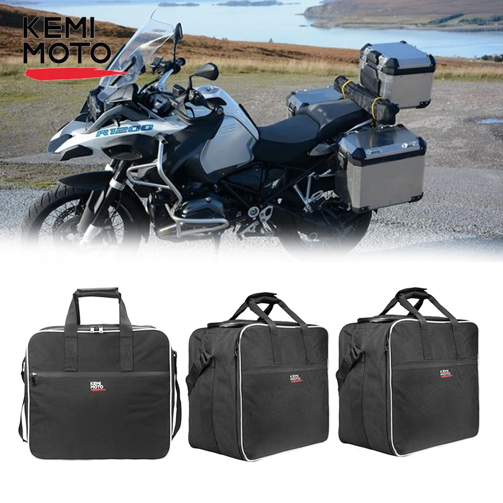 

Motorcycle Luggage Bags for BMW R1200GS R1250GS LC R 1200GS R1250 GS Adv Aluminum Side Top Case Box Inner Bag adventure