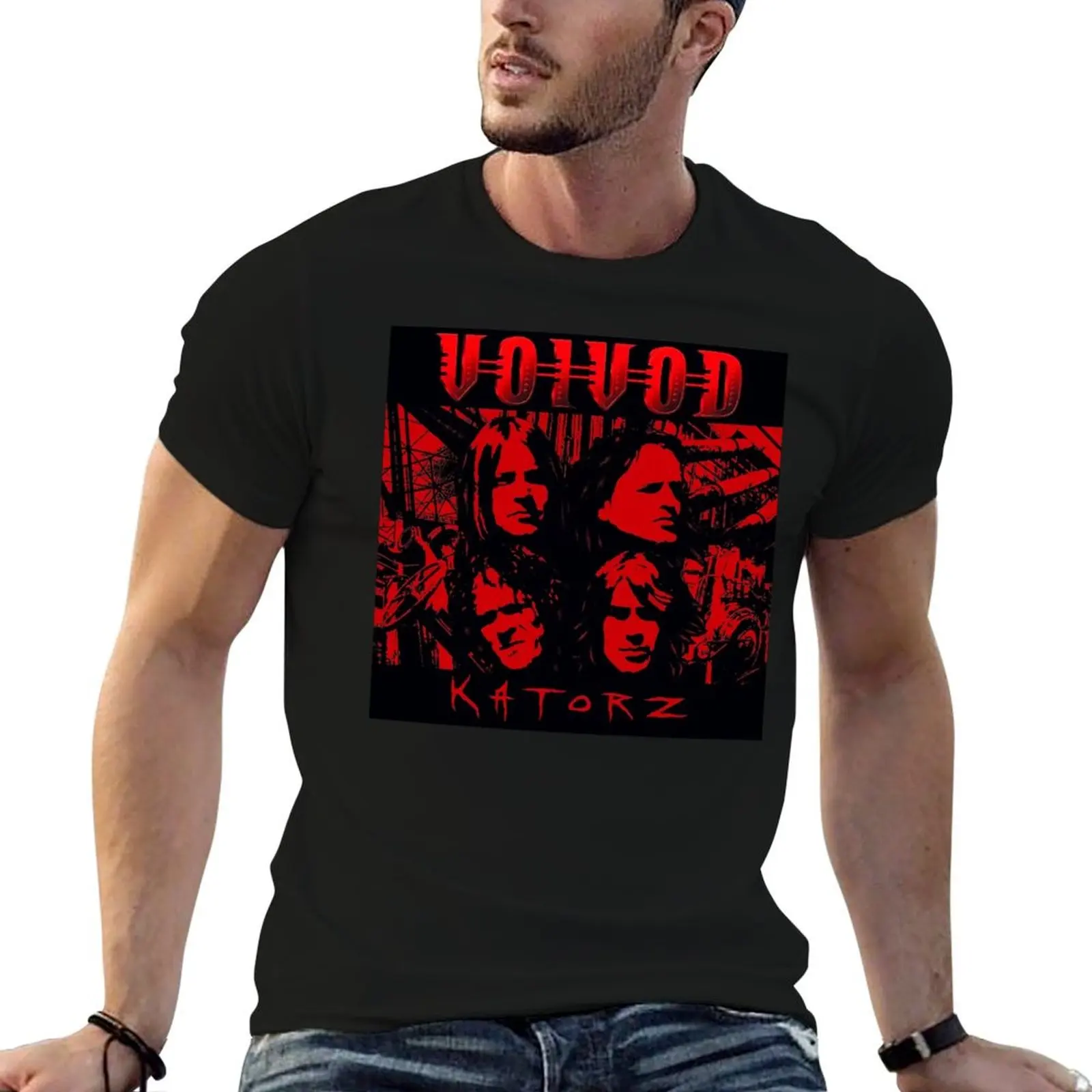 

Voivod - Katorz album 2006 T-Shirt man t shirt summer graphic t shirts for man t shirts for man cotton T-shirt