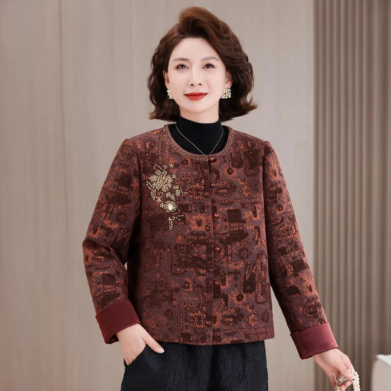 Retro Artistic Women's Embroidered Chinese Style Snowy Chiffon Jacket Top Floral Patterned National Trend Autumn New Arrival
