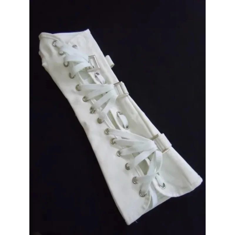 Michael Jackson Black And White Hand Cuff MJ Punk Armbrace Bad Jam Gloves Costume Party Artificial MN9