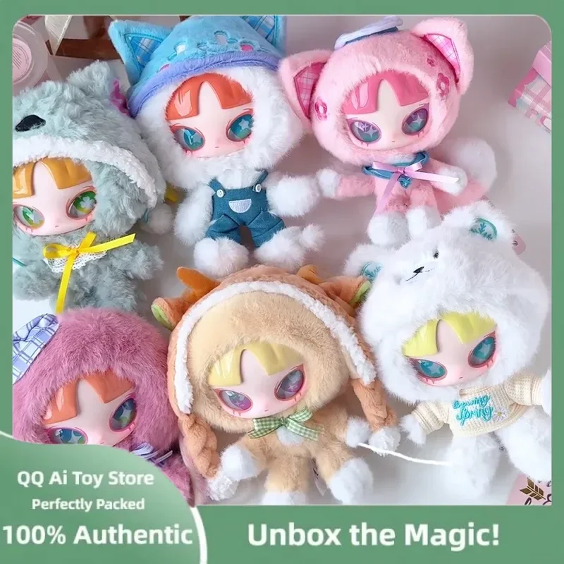 

Inn'S Crossing Spring Serie Blind Box Kawaii Inns Vinyl Plush Doll Surprise Bag Action Figure Plush Doll Mystery Box Pendant