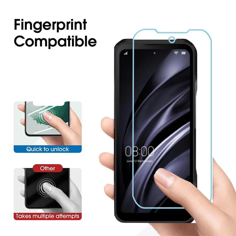 2PCS Tempered Glass For DOOGEE V20S Protective Film Screen Protector For DOOGEE V20S Phone Cover