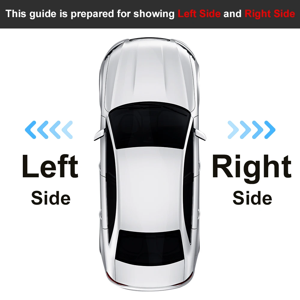 Car Left/Right Sunshade Sun Visor Makeup Cosmetic Mirror Glass for Mercedes Benz W203 C Class 2001-2007 LHD A2038102110