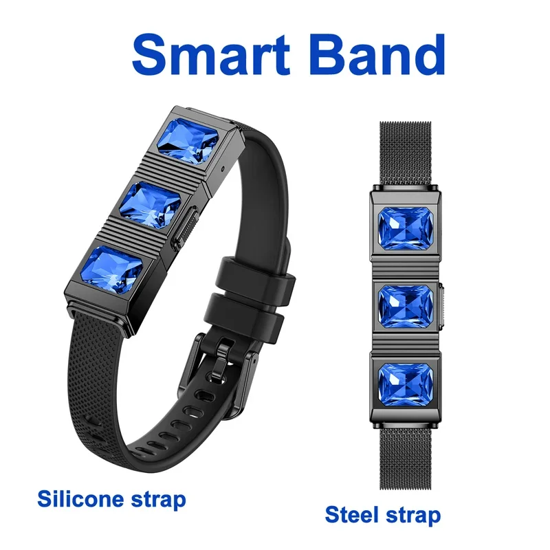 Women Fashion Smart Bracelet Sleep Heart Rate Monitor Call Reminder Sports Fitness Tracker Couple Wristband Ladies Smart Band