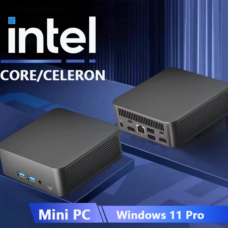 Tragbarer Mini-PC-Gamer Intel Core i9 8950HK Windows 11 Mini-Computer 16 GB DDR4 1 TB 2 TB SSD 1000 Mbit/s Ethernet-Gaming-PC Desktop