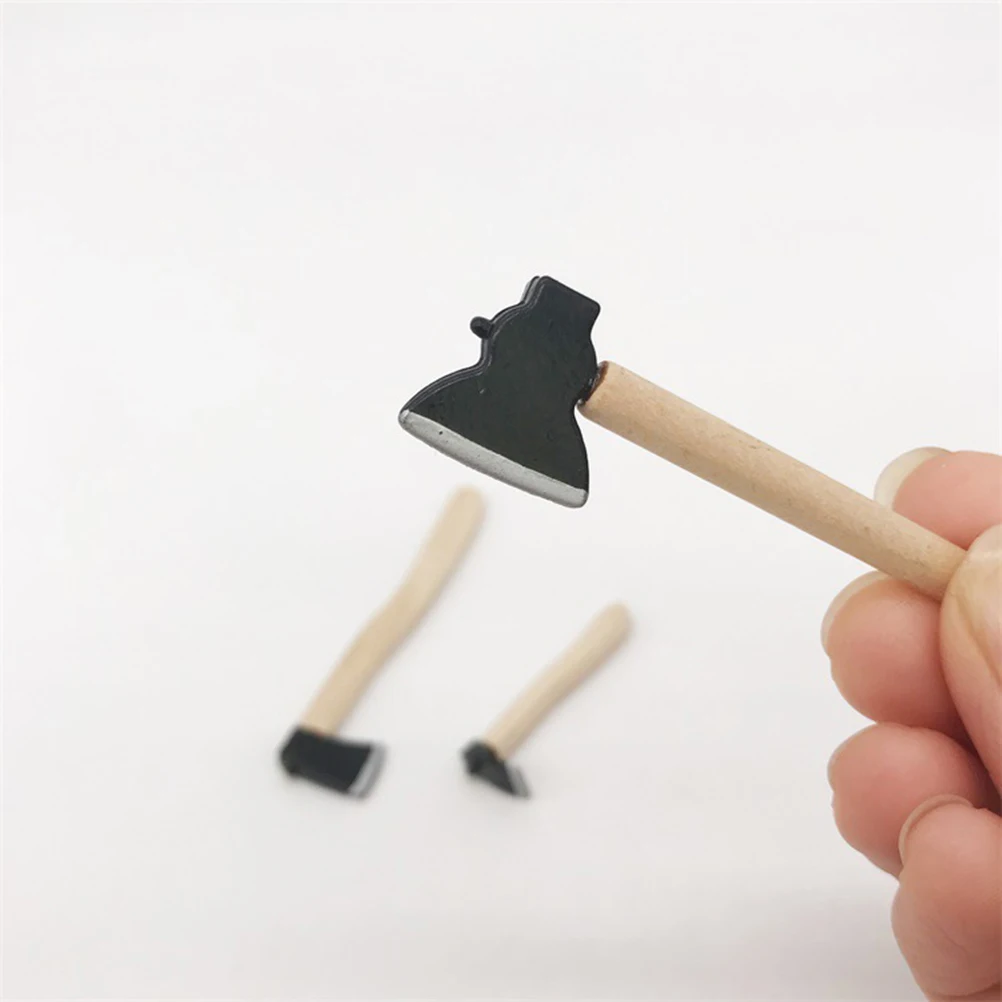 Creative Wooden Furniture Dollhouse Playhouse Kids Safe Lightweight Display Ornament Miniature House Accessories Fake Living