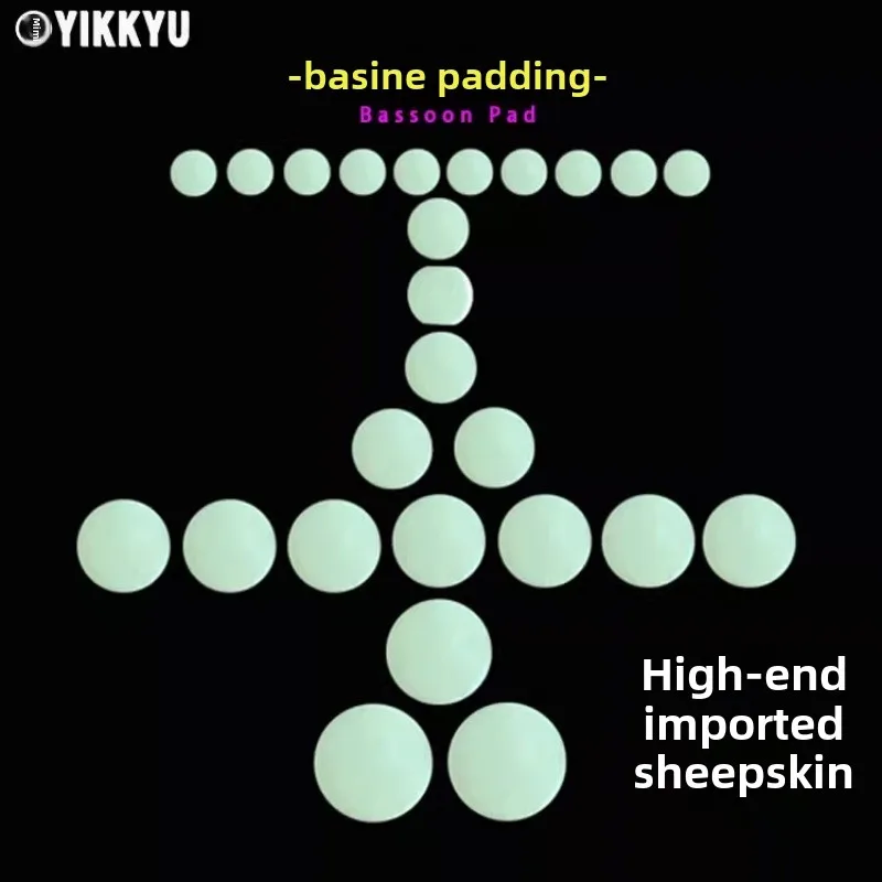 

Инструменты для ремонта музыкальных инструментов Ремонт ветра, накладка для фагота (25 шт.)