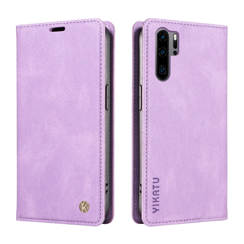 Luxury Wallet Leather Protect Case For Huawei Pura 70 Pro P20 P10 P30 Lite P70 P70Pro HuaweiP70 P30Lite Case Magnetic Flip Cover