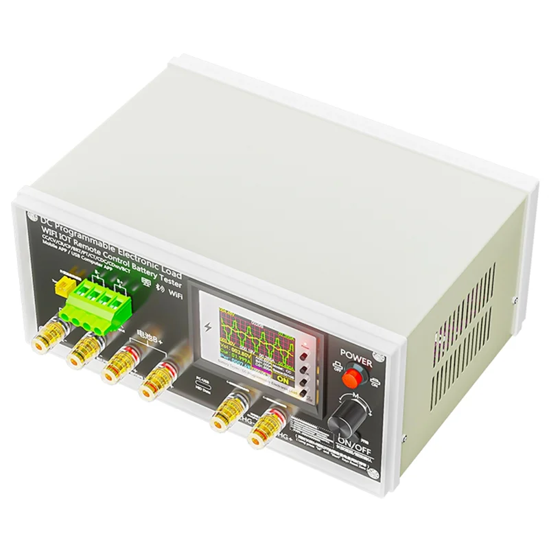 【LEVATE LIFE】مراقبة سعة البطارية عالية الدقة Wifi Tuya 200V 50A DC جهاز اختبار الحمل الإلكتروني USB وتفريغ الشحن إلى