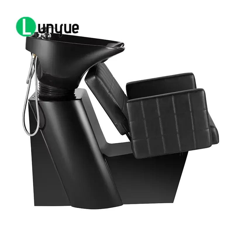 Striped Shampoo Chair for Hair Beauty Equipment Styling Seat Comfortable Durable Best Selling Professional Barber