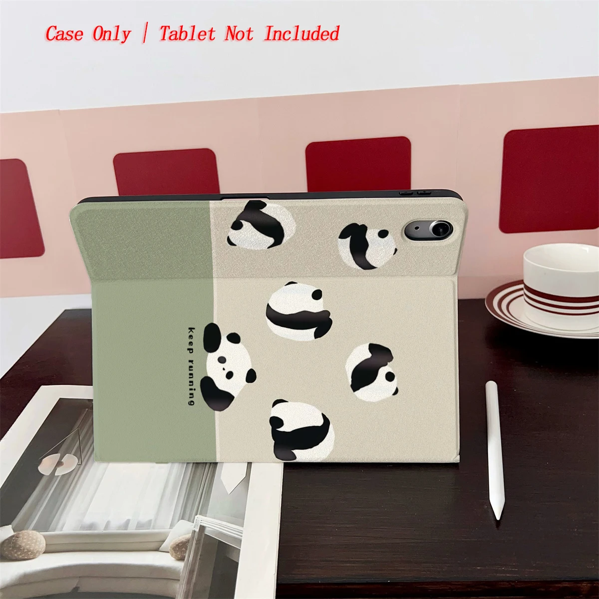 حافظة مطبوعة برسوم كارتونية كاواي لجهاز iPad 10th 10.9/Air 5 10.9/Pro 11 غطاء مقاوم للصدمات