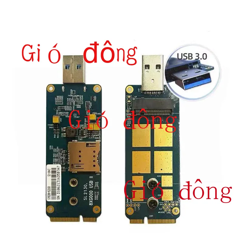 

Плата адаптера SIMCOM M.2 к MINI PCIE USB3.0 для SIM8300G SIM8200EA SIM8202G SIM8202E SIM8262E SIM7912G SIM7906E SIM7906SA