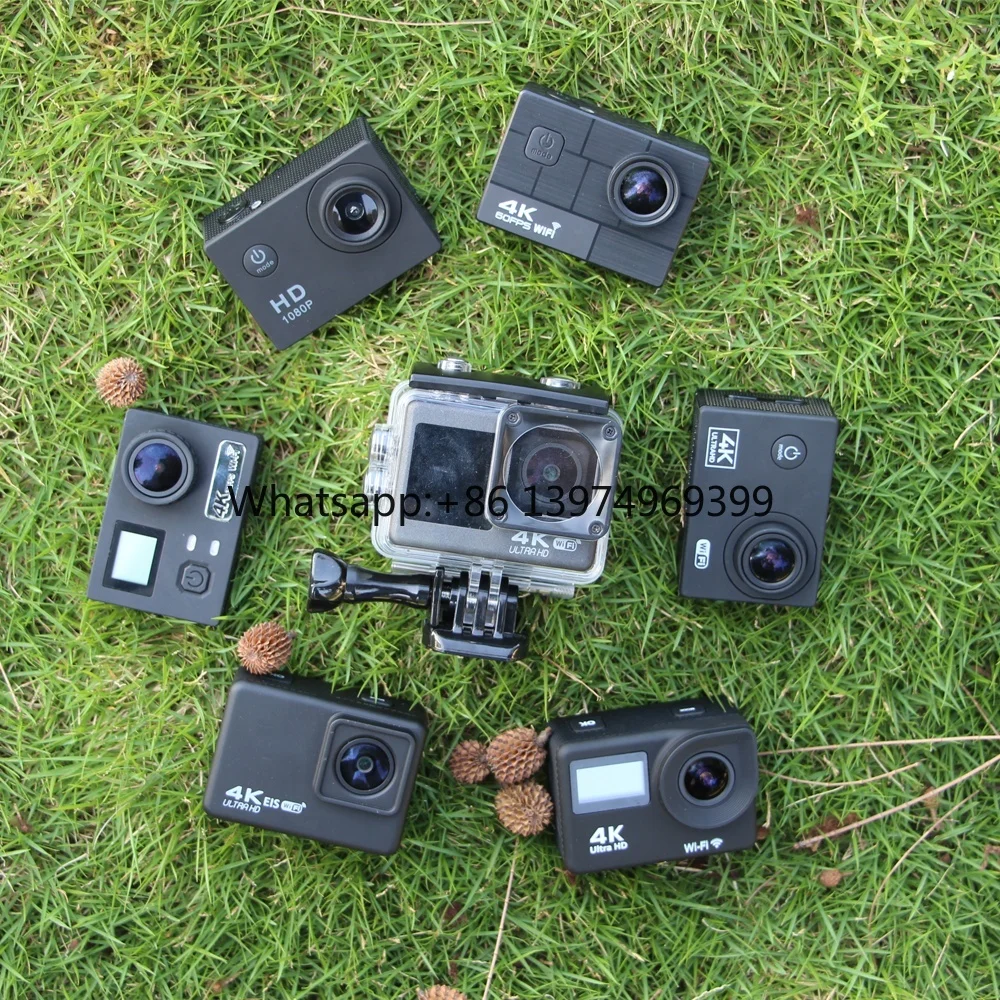 Action Camera 4K 60Fps Dual Screen - Offerta Speciale: Videocamera Sportiva Impermeabile per