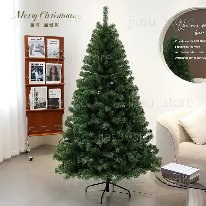 Undecorated Large Artificial Christmas Bare Tree Thick Encrypted Foliage DIY Blank Tree For Living Room Holiday Arrangement
