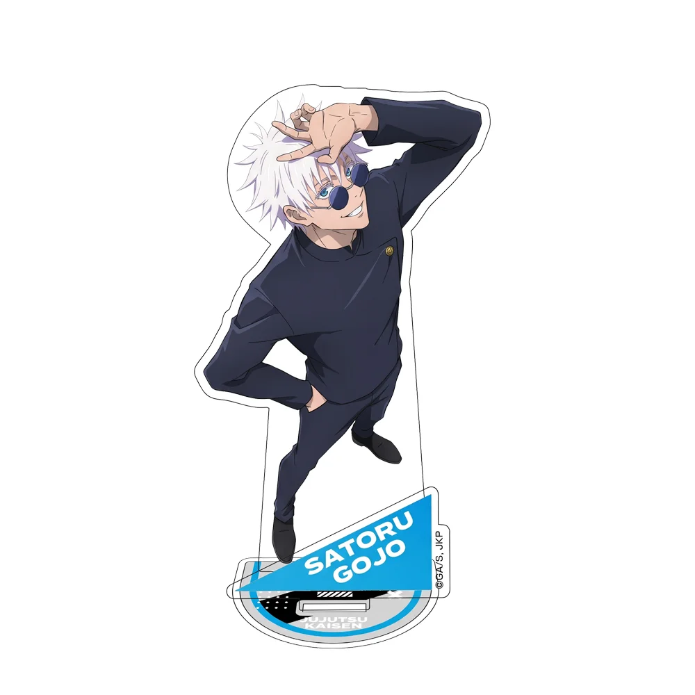 Jujutsu Kaisen Yuji Satoru Gojo Yuta 5th Anniv 15CM Acrylic Stand Keychain 2026 New Anime Stand Desk Decoration Backpack Charm