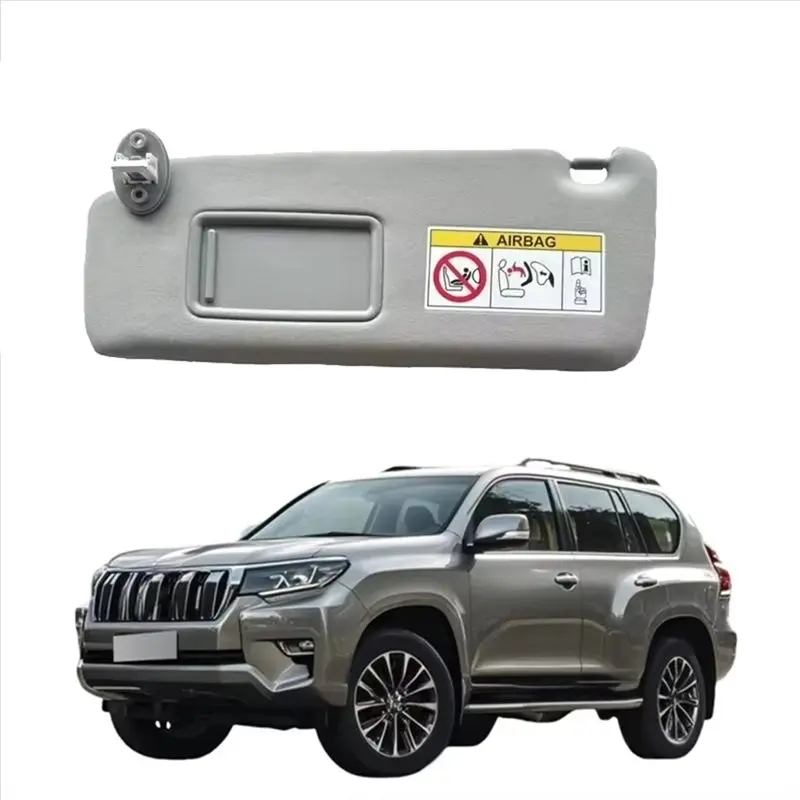 74320-0G030-B0 Gray Left Sun Visor Makeup Mirror For Toyota Land Cruiser Prado KDJ155/KDJ150 2009-2023 74320-0G030-A0