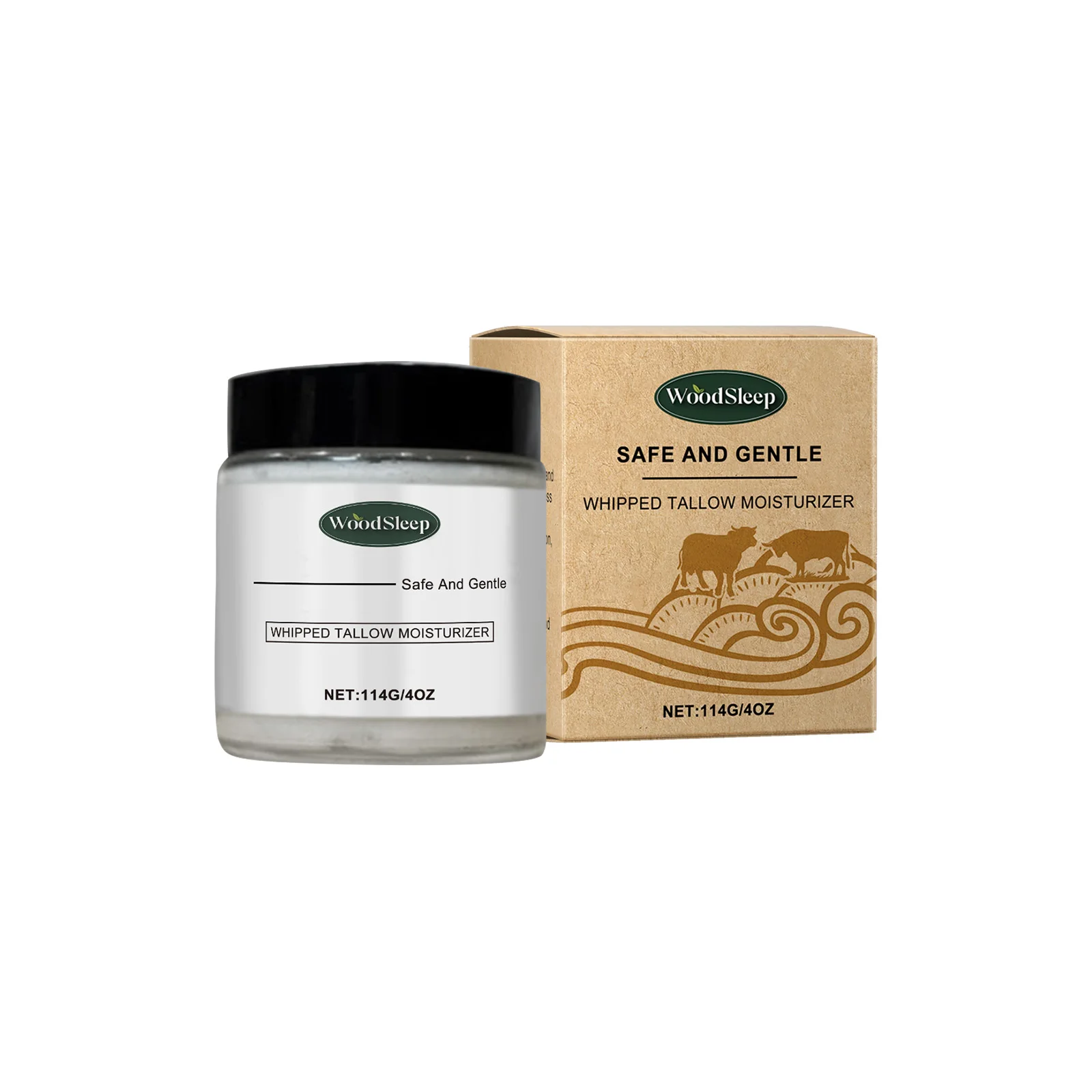 

WoodSleep Butter Skin Moisturizer Deeply Hydrates And Moisturizes The Skin 3pcs