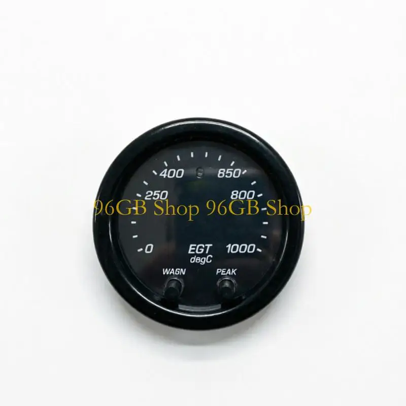96GB 52Mm Exhaust Gas Temp Meter Set with Probe and Mount Hardware for Service Monitoring