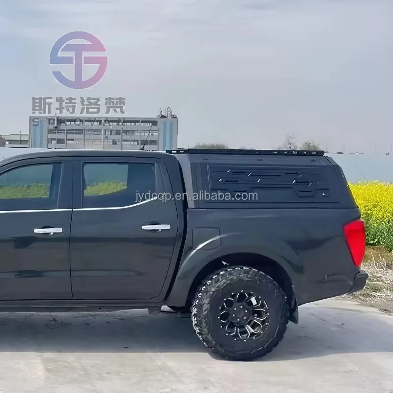 

STLF Waterproof Retractable Steel Flat Tonneau Cover for Pickup Trucks Camper Truck Topper Canopy Roll-up Locking Jeep Gladiator