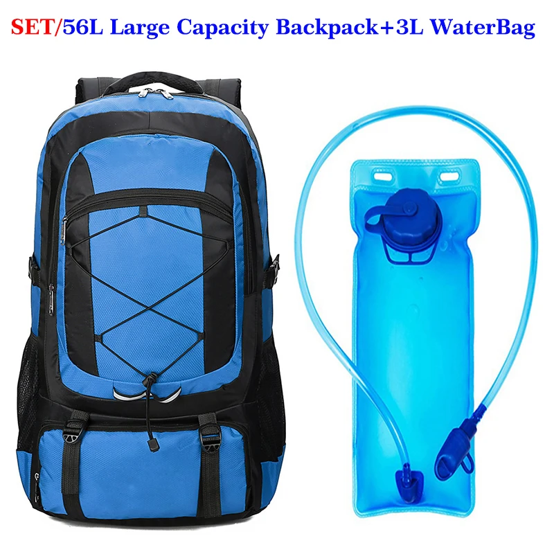 

Спортивный рюкзак большой емкости на открытом воздухе, набор мешков для воды 3 л, велосипедный бег, скалолазание, гидратационный рюкзак для питья