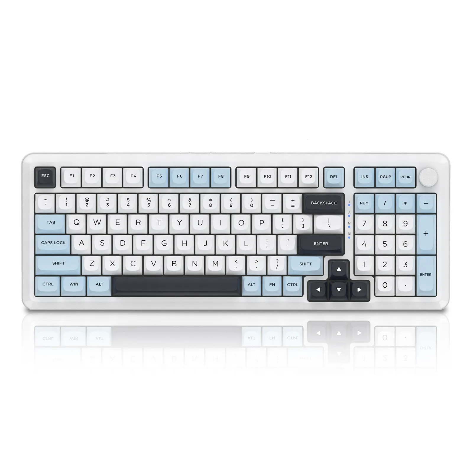 98-keys-tri-mode-mechanical-keyboard-hot-swappable-rgb-gasket-structure-4000mah-wireless-gaming-keyboard-with-knob