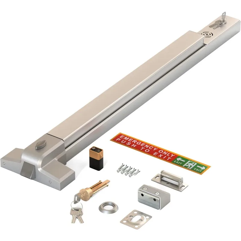 

Hardware Push Bar Premium Panic Bars for Exit Doors Bar Push to Exit with Ease Exit Door Push Suitable for All Doors