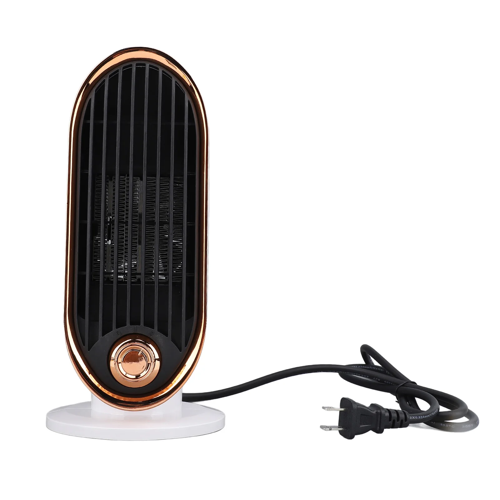 مروحة سخان صغيرة مزدوجة ساخنة باردة عمودية محمولة لسطح المكتب مكتب هادئ يستخدم مبردًا لتدفئة المساحة الشخصية لمكتب غرفة المنزل الداخلي #1