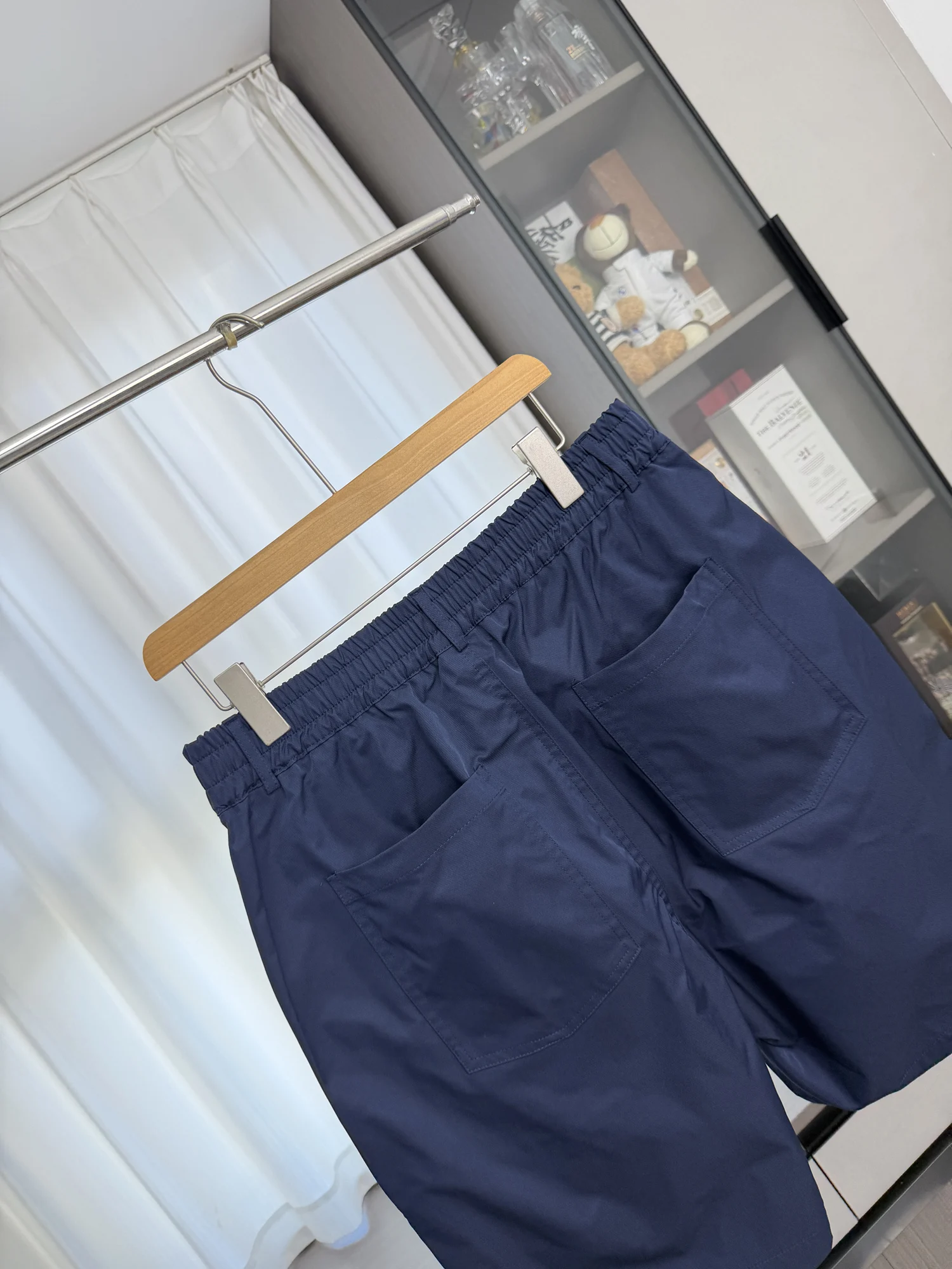 Retro Japanese Style Loose Fit Elastic Waist Five Inch Shorts Casual Pure Color Versatile Men's Summer Shorts Trendy