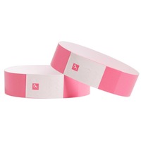 100 Pcs Paper Tyvek Wristbands Waterproof Ticket Bar Identity Disposable Wristbands Multipurpose Swimming Synthetic Paper Wrist