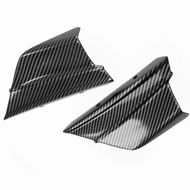 Aletas de fibra de carbono para motocicleta, deflectores de aire laterales para Yamaha T-MAX 530, T-MAX 560, 2012-2021