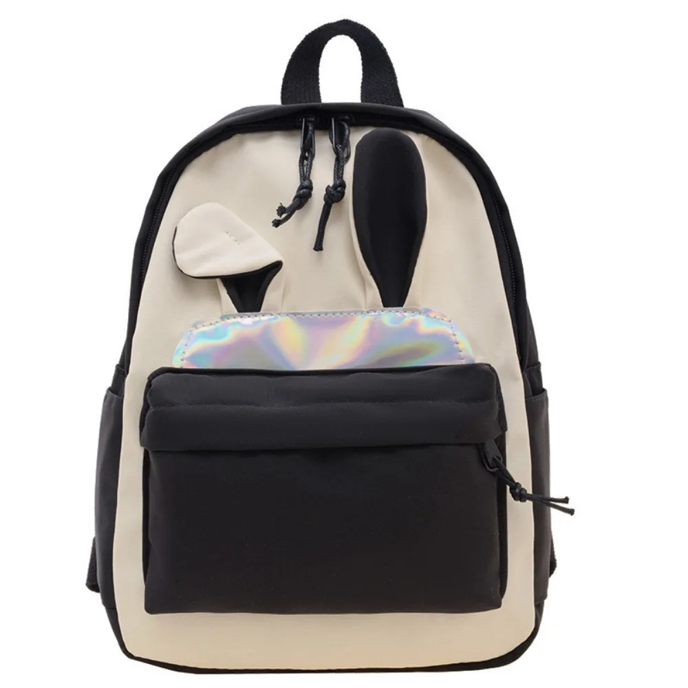 Cute Children Rabbit Ear Backpack Lightweight Little Fresh Student Schoolbag Canvas Girl Backpack Boys Girls