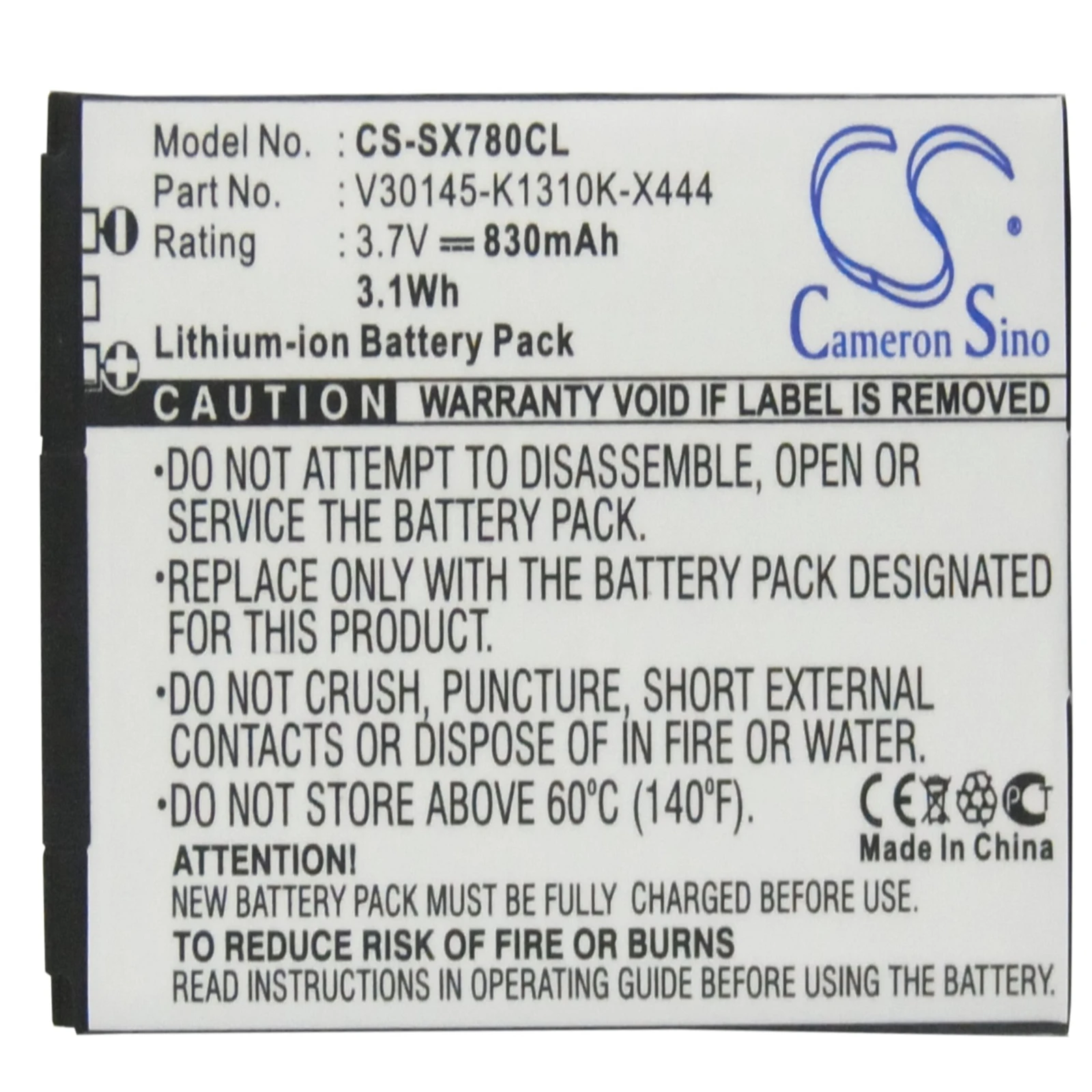 

Li-ion Cordless Phone Battery for OpenStage,COMfortel,Gigaset,Siemens,3.7V,830mAh,SL4,SL5,SL6,M-520,M-710,SL78H,SL450H,SL400H