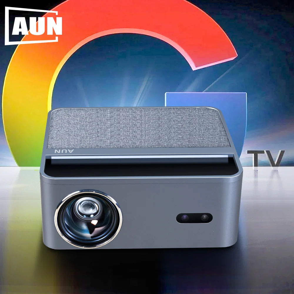 Проектор AUN A45 Pro с Android, Google TV, Netflix, лицензированный, Full HD 1080P, портативный домашний кинотеатр, 3D, мини-проектор, HDR