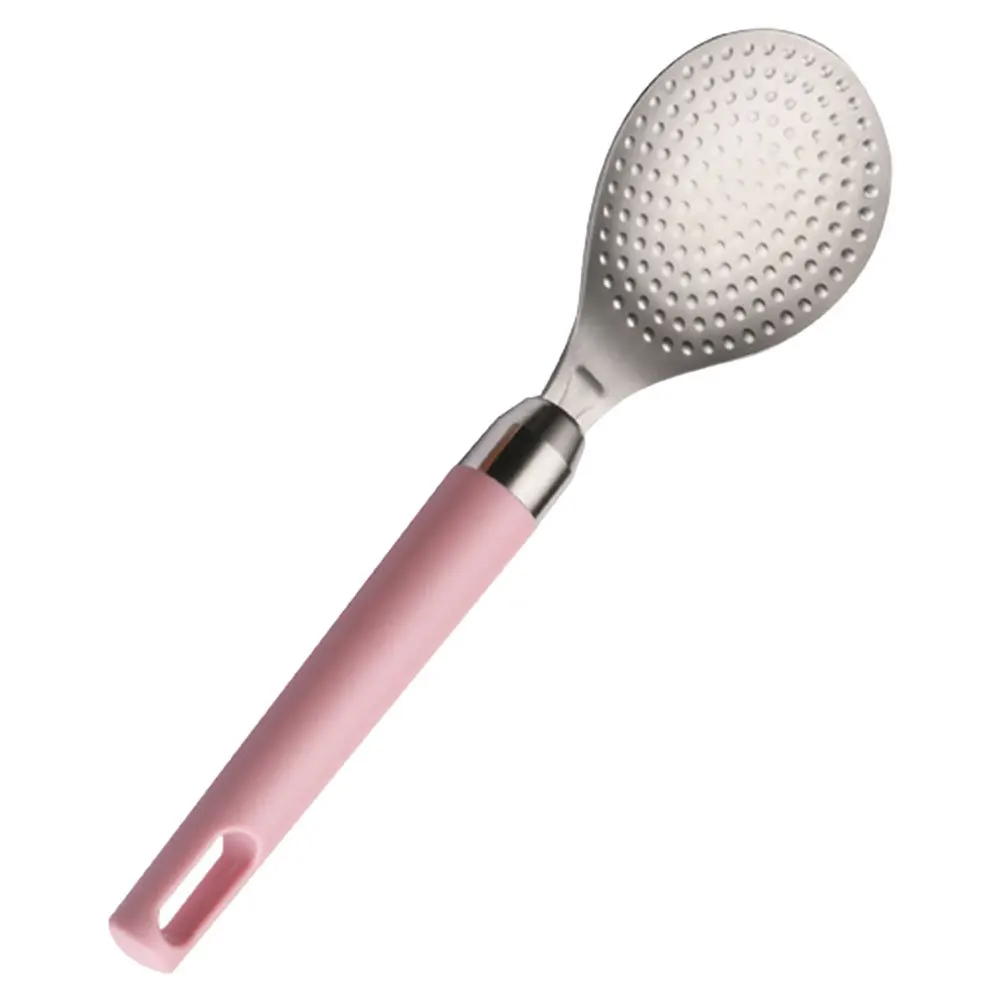 

Stainless Steel Rice Paddle Ergonomic Handle Smooth Scoop Rice Spoon Household Kitchen Accessory Kitchen Accessories