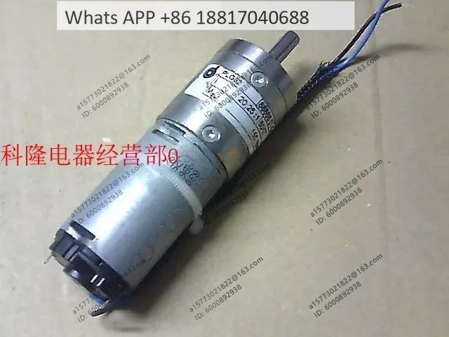 

(second-hand) DC Motor Planetary Deceleration PLG32 20.25:1 15VDC