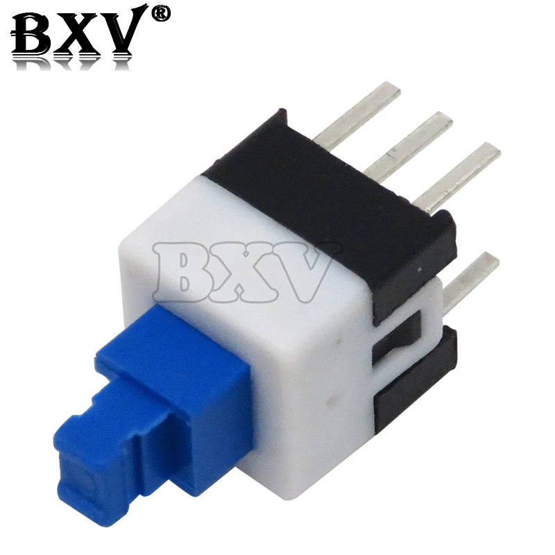 10PCS 5.8*5.8 7*7 8*8 8.5*8.5mm Self Locking Push Tactile Power Micro Switch Kit 6 Pin Button Switches