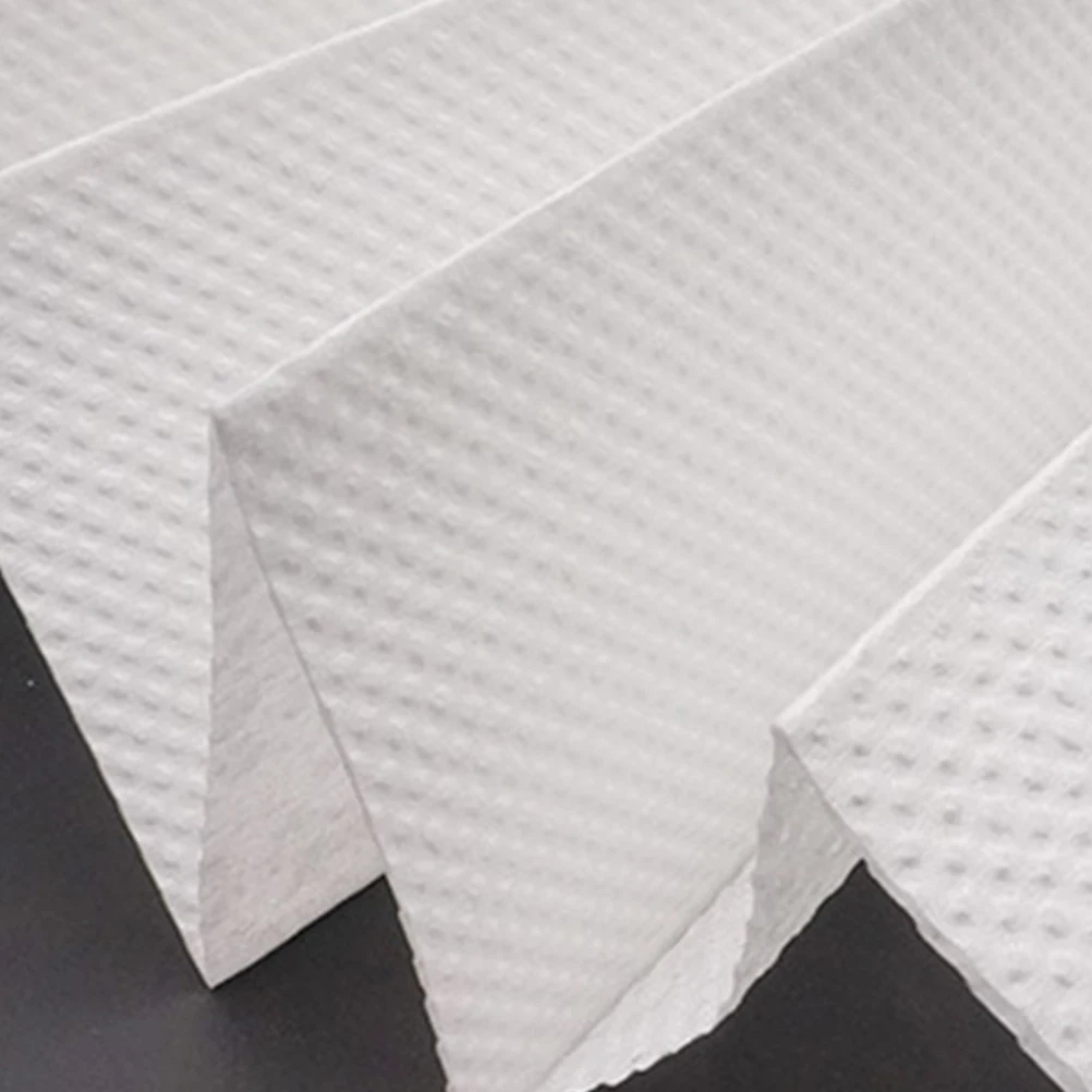 

400pcs Thick Paper Towel Hand Wipe Tissue Bathroom Toilet Table Skin Friendly Wood Pulp Absorbent Durable Home Cafe Shop