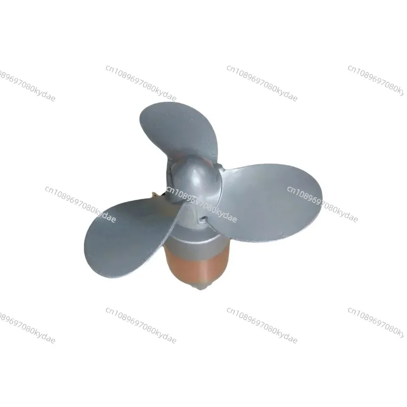 DIY Electric Boat Net Pulling Outboard Motor Propeller Rrubber Boat 12V 500W Underwater Motor Propeller