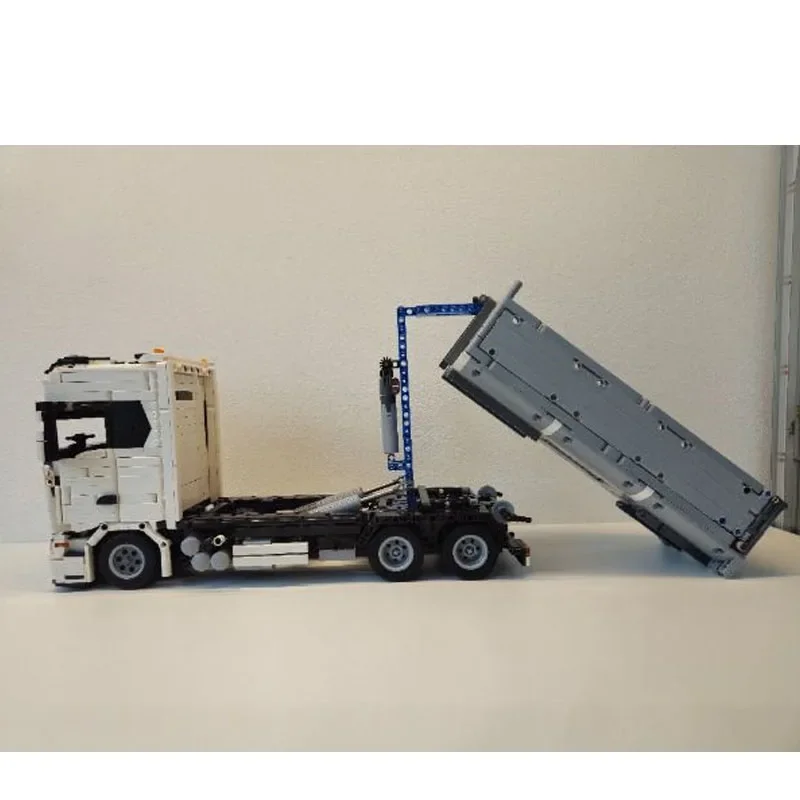 New MOC-157593 for Truck 770S and Low Loader ( 1:21 ) Building Block Toy Splicing Building Block 2386CS Christmas Gift