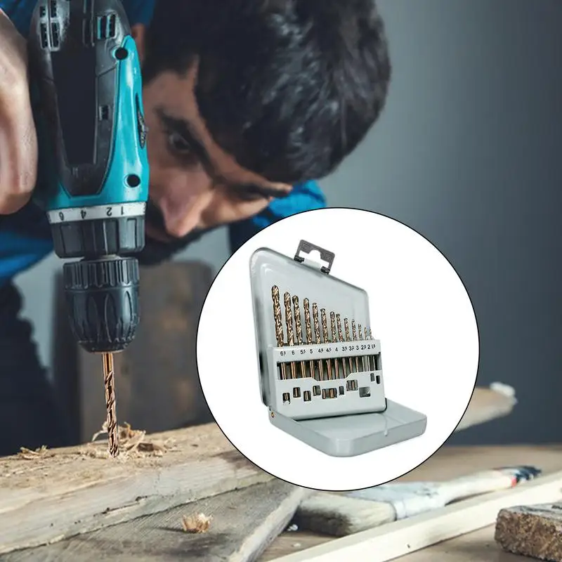 

Metal Drill Bit Set For Steel High Speed Steel Concrete Drill Bit Tools Home Improvement For Masonry Tile Aluminum Wood Plumbing