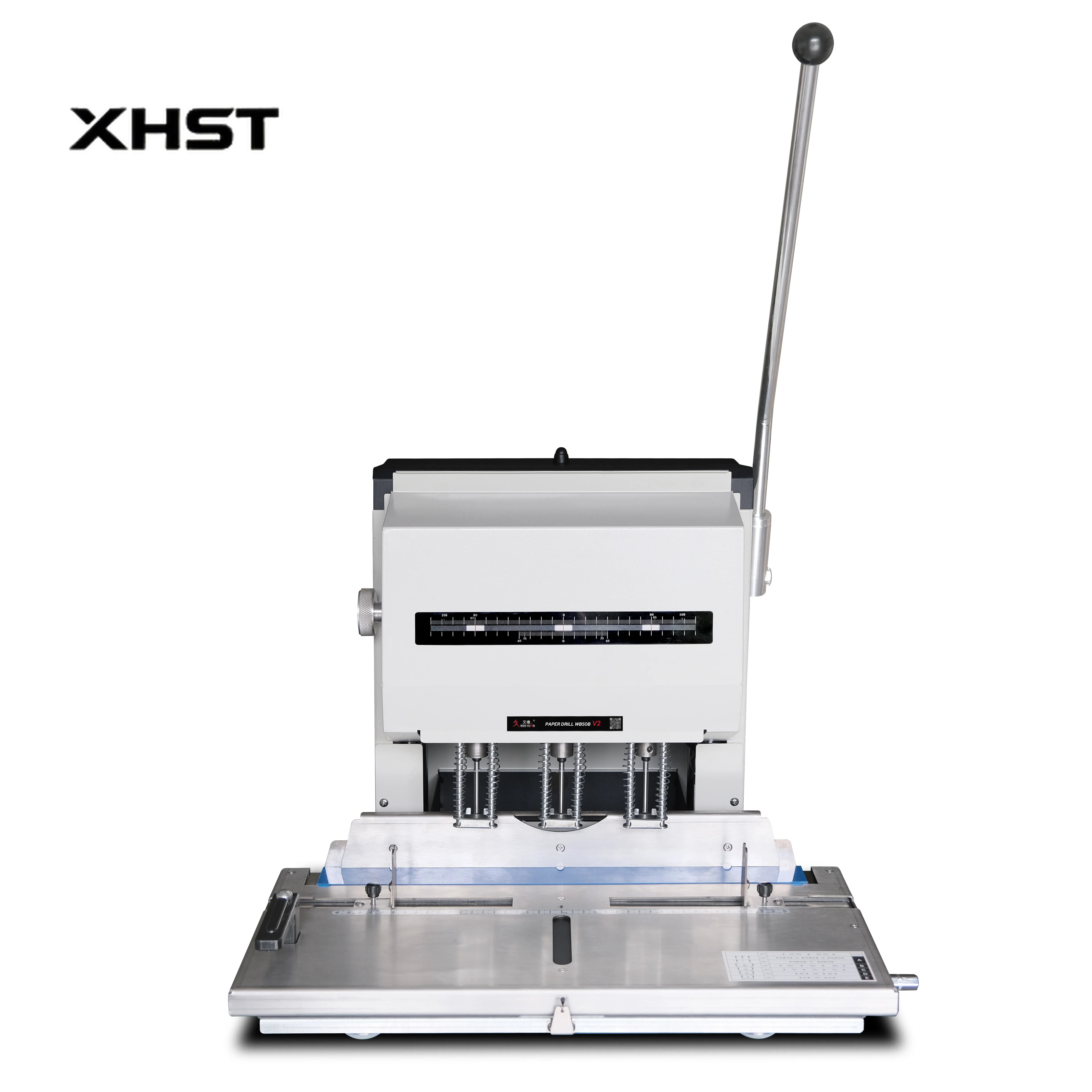 

WB50BV2 Heavy Duty Electric Paper Drilling Machine 3 Hole Paper Hole Punch Paper Drill