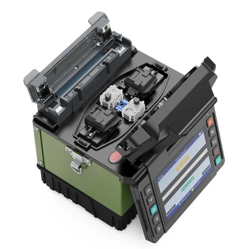 

EC China EX39 All-Round Portable FTTX Fiber Fusion Splicer Machine 4 Motors Fusion Splicer Precision Fiber Optic Equipment