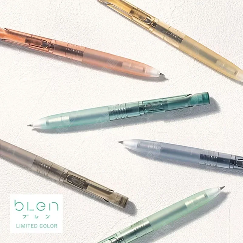 2025 New Blen Limited Edition Ballpoint Pen Low Center Of Gravity Transparent Bar Medium Oil Pen Japanese Stationery