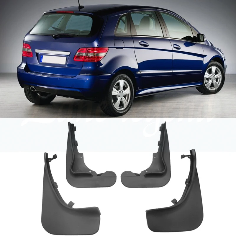 Mudguards fit for Mercedes Benz B Class B-Class W245 2006~2011 2007 2008 Car Accessories Mudflap Fender Auto Replacement Parts